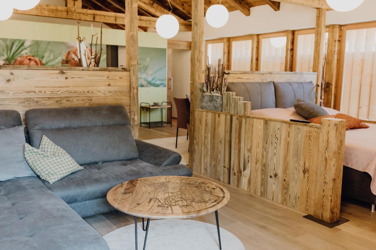Апартаменты Exklusives Loft "Auszeit Fuer2" Лофер Экстерьер фото